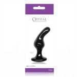 Crystal Glass Plug Black - NSN071013