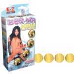 Ben Wa Balls On A String Gold - NW17581