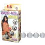 Ben Wa Balls On A String Silver - NW17582