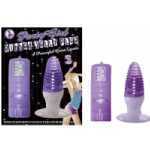 Party Girl Ribbed Jelly Plug Purple - NW20462