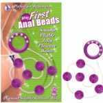 My First Anal Beads Purple - NW21131