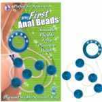 My First Anal Beads Blue - NW21133