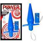 Power Buttplug Remote Control Blue - NW23161