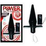 Power Butt Plug Remote Control Black - NW23162