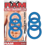 Ram Ultra Cock Swellers Blue - NW24132