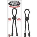 Mack Tuff Silicone Cock Tie Black - NW25252