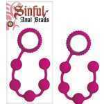 Sinful Anal Beads Pink - NW25761