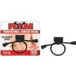 Ram Cinch Ring Vibrating Black - NW2578