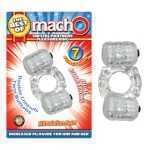 Best Of Macho Crystal Partners Pleasure Ring Clear - NW2747