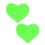 Pastease Heart Glow In The Dark - PASHRTGLW5