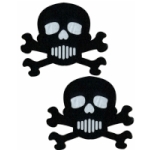 Pastease Skull And Crossbones Black - PASSKLBKWT5