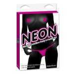 Neon Vibrating Panty And Pasty Set Pink - PD143111