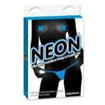 Neon Vibrating Panty And Pasty Set Blue - PD143114