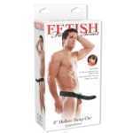 Fetish Fantasy 8 Inch Hollow Strap On Black - PD336023