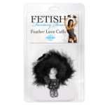 Fetish Fantasty Feather Love Cuffs Black - PD380623