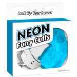 Neon Furry Cuffs Blue - PD380914