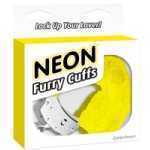 Neon Furry Cuffs Yellow - PD380918