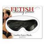 Love Mask Leather Blindfold - PD390223