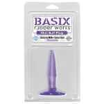 Basix Rubber Works Mini Butt Plug Purple - PD426012