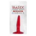 Basix 4 Inch Mini Butt Plug Red - PD426015