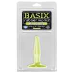 Basix Mini Butt Plug- Glow In The Dark - PD426032