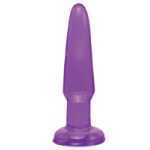 Basix 35 Inch Beginners Butt Plug Purple - PD426712