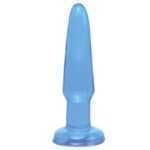 Basix 35 Inch Beginners Butt Plug Blue - PD426714