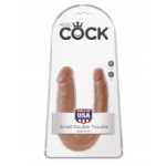 King Cock U Shaped Small Double Trouble Tan - PD551322