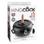 King Cock Vibrating Inflatable Hot Seat Black - PD568123