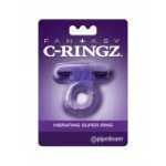 Fantasy C Ringz Vibrating Super Ring Purple - PD586012