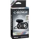 Fantasy C-Ringz Thick Dick Vibrating Cage - PD591423