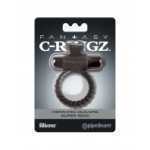 Fantasy C Ringz Vibrating Silicone Super Ring Black - PD596623