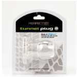 Perfect Fit Toy Tunnel Plug Med Ice Clear - PERHP02C