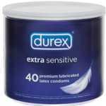 Durex Extra Sensitive 40 Piece Bowl - R0309