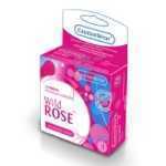 Wild Rose Ribbed Lubricated Condoms 3 Pack - RCW03WR