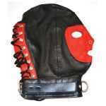 Mask With Collar Black And Red - RGRMK1108BKRD