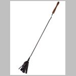 Wooden Handle Riding Crop Black - RGRRCR1107BK