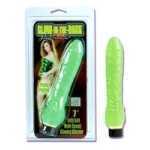 Glow In The Dark Jelly Penis Green - SE064110