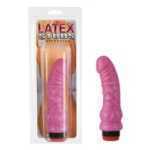 Latex Stud Ribbed Purple - SE080414