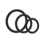 Tri Rings Black - SE142103