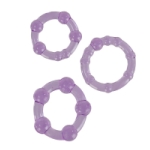 Silicone Island Rings Purple - SE142914