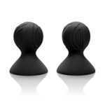 Nipple Play Silicone Pro Nipple Suckers Black - SE264470