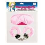 Pleasure Cuffs Withsatin Mask - SE274204