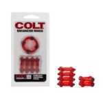 Buck Shot Silicone Rings Red - SE677511