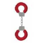 Beginners Handcuffs Furry Red - SHTOU002RED