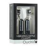 Vibrating Nipple Clamps Black - SHTOU039BLK