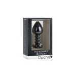 Ouch Fashionable Butt Plug Black - SHTOU065BLK