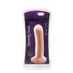 Bff Queen Strap On Dildo Flesh 6 Inch - SIN10700