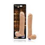 Exxxtreme Dong With Vibration Flesh 12 Inches - SIN50410