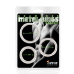 Seamless Metal Rings 3Pack - SIN95059